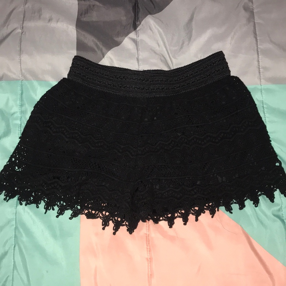 Black shorts
